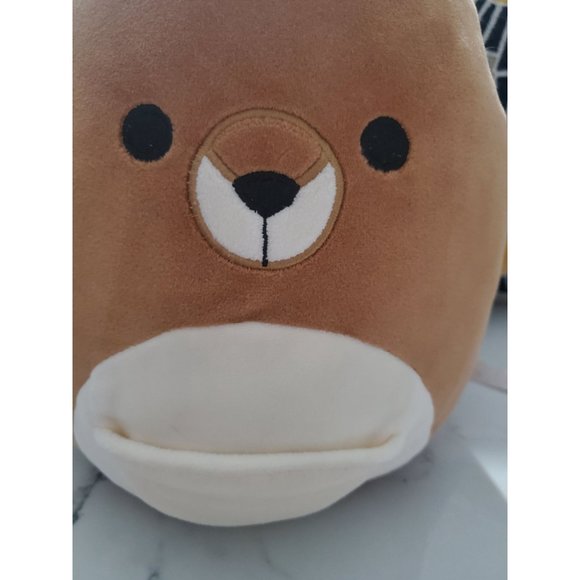 Kellytoy Squishmallow Kangaroo "Keely" with Pouch 8" Tan Squishy Plush - Picture 2 of 8